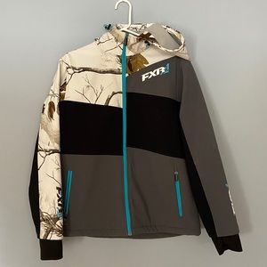 Women’s FXR softshell racing jacket